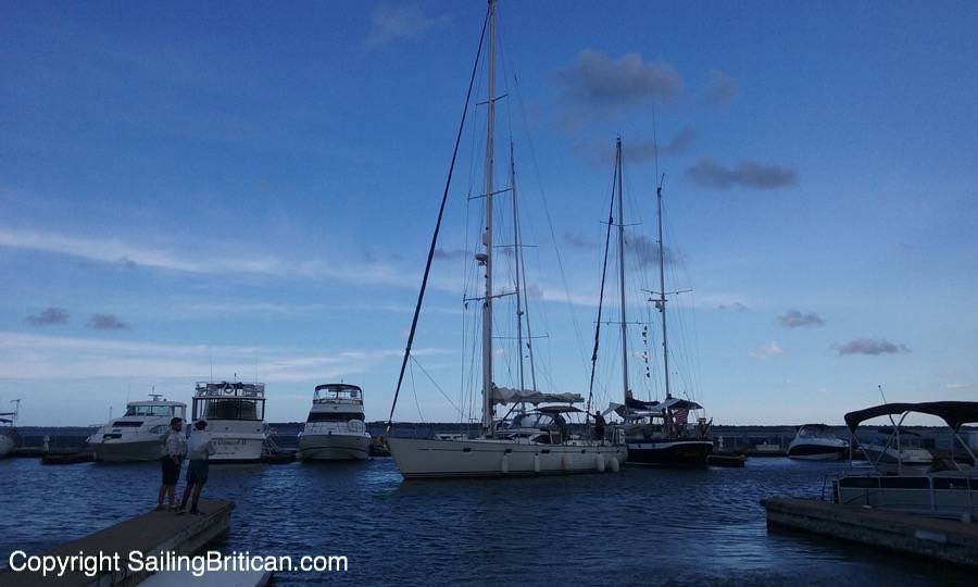 Living on a boat in Charleston South Carolina